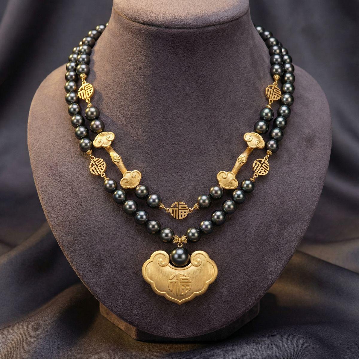 玄學福珠如意項鍊