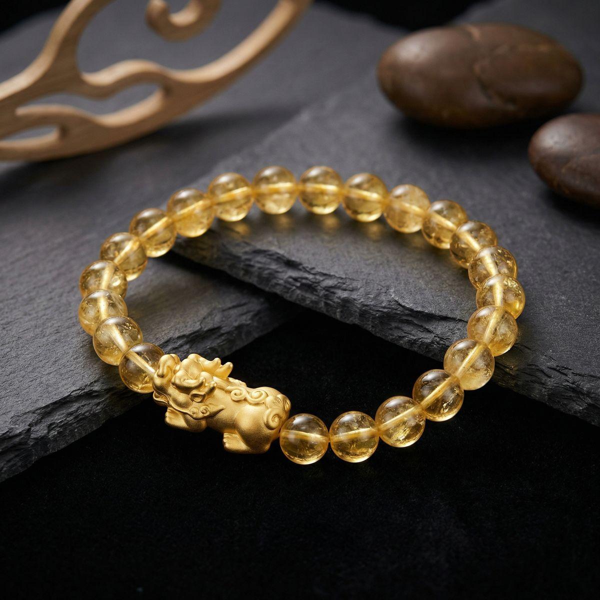 Earth - Pixiu Protection Bracelet