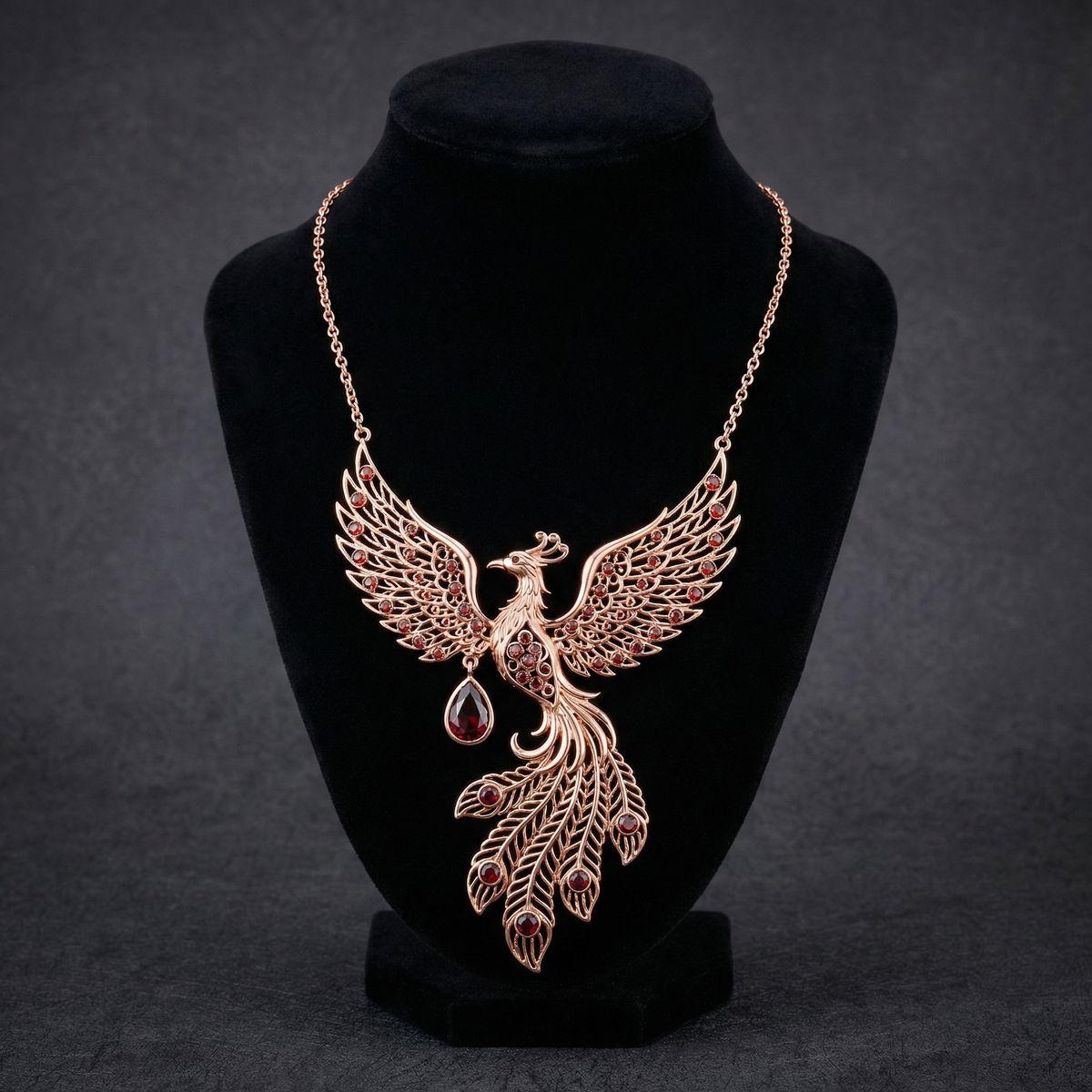 Fire - Phoenix Passion Necklace