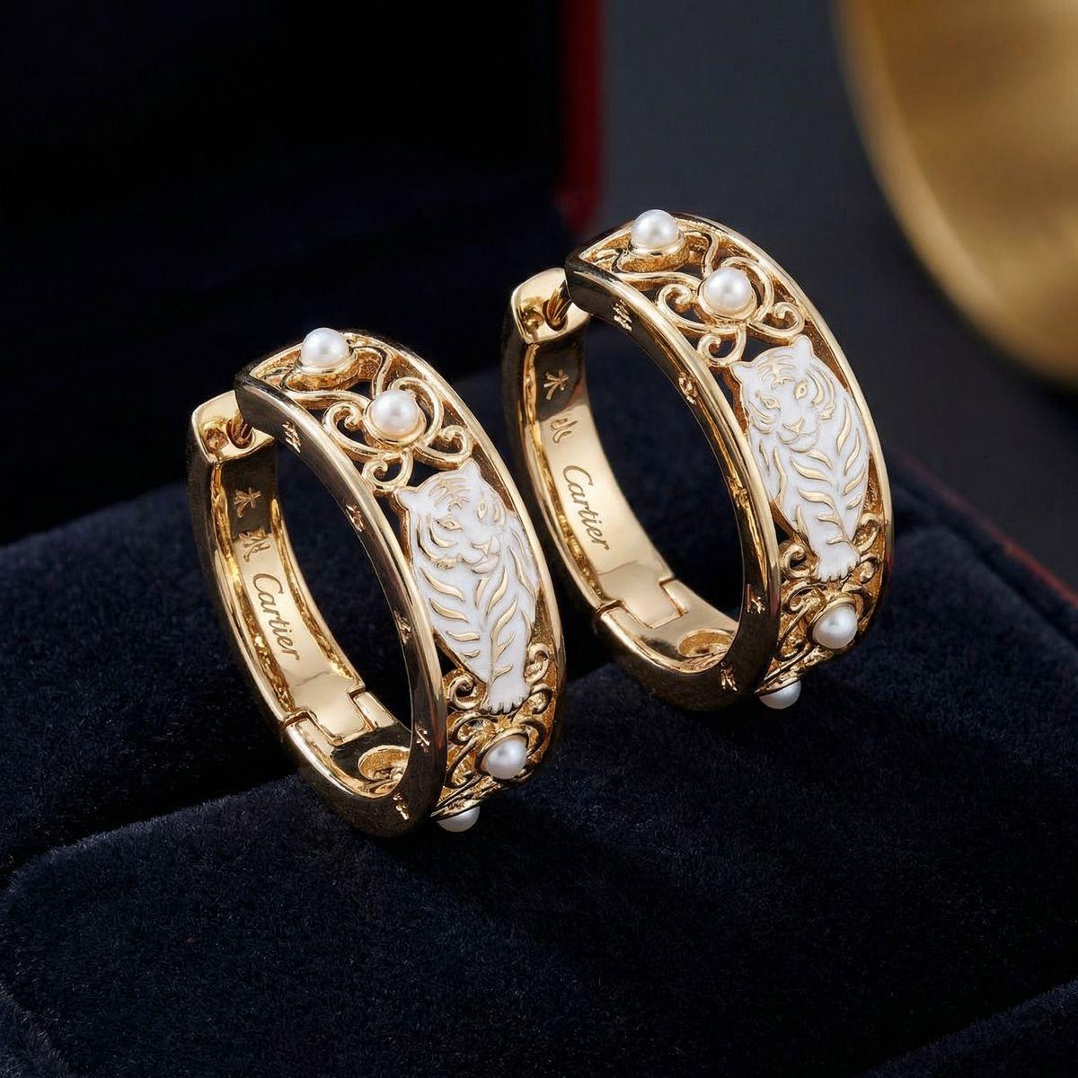 Five Elements Metal Earrings