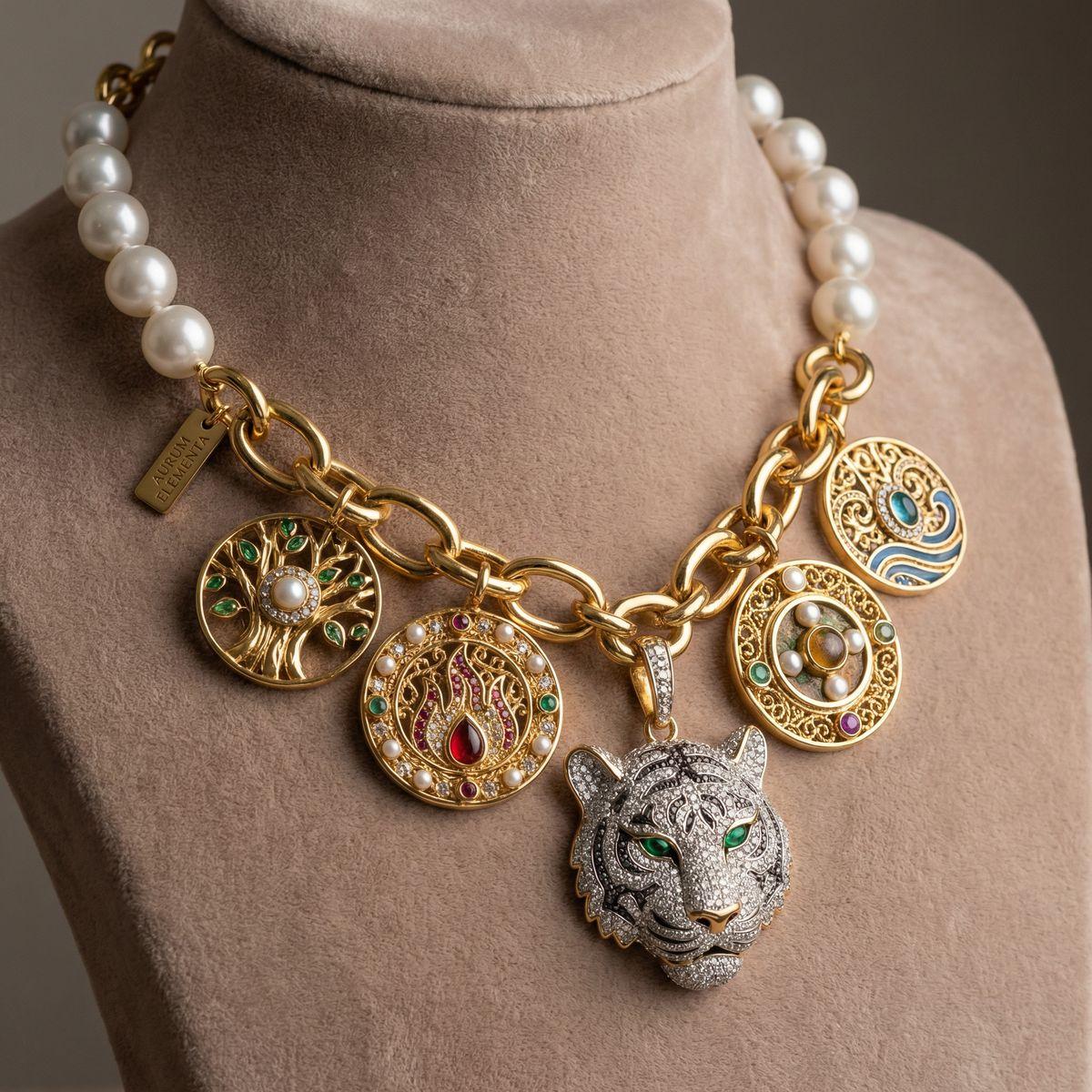 Five Elements Metal Necklace