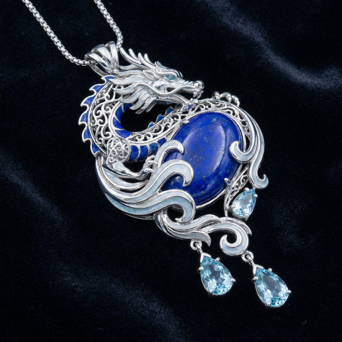 Water - Dragon Wisdom Necklace
