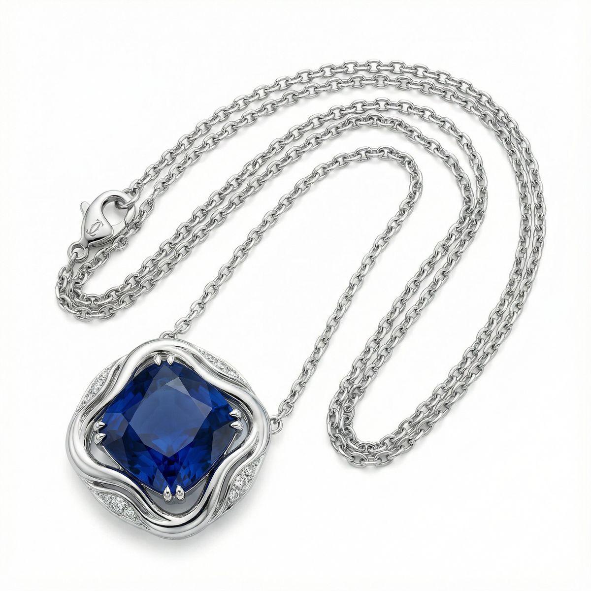 Water - Dragon Lapis Necklace